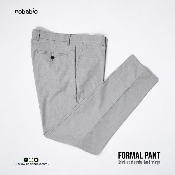 Formal Pant- Light Ash - Image 2