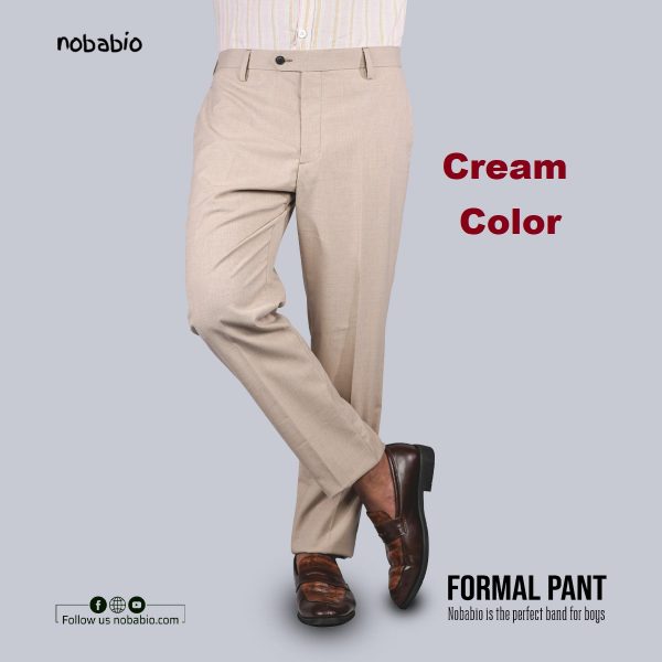 Formal Pant- Cream