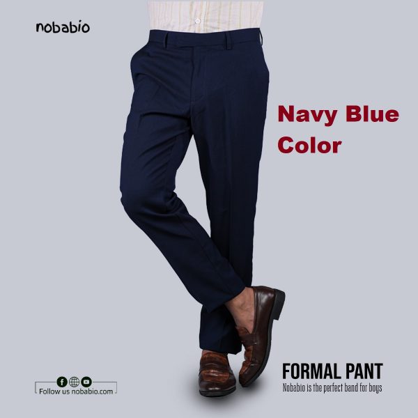Formal Pant- Navy Blue