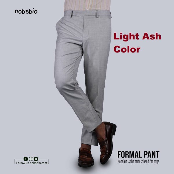 Formal Pant- Light Ash